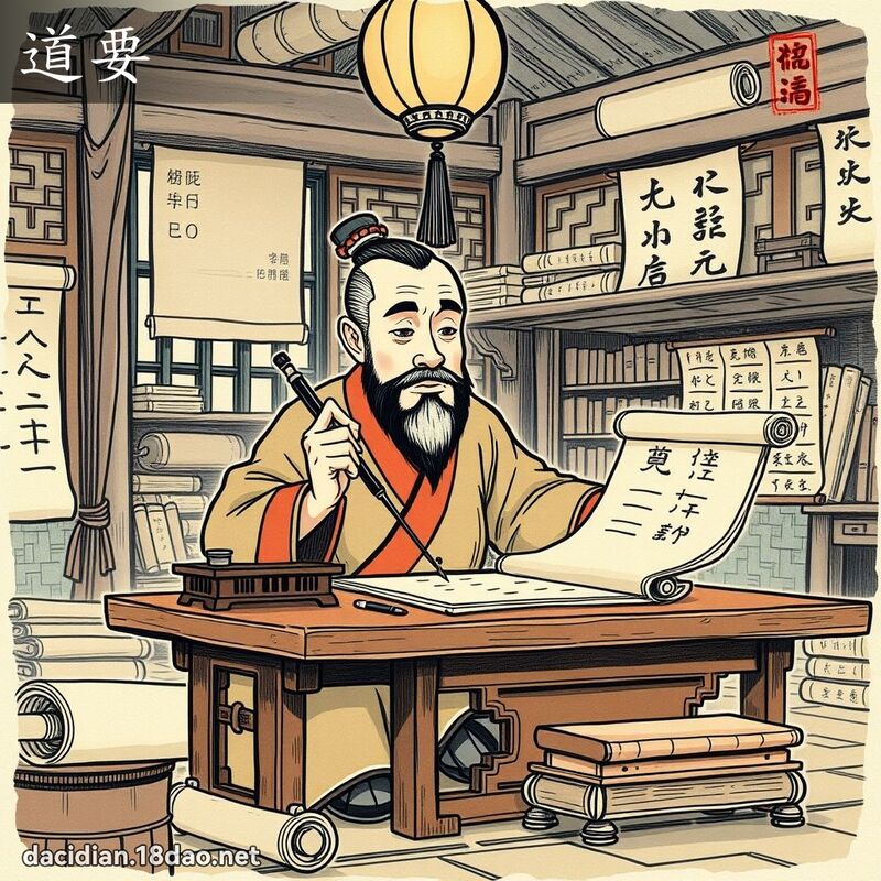 道要 - 国语大辞典配图