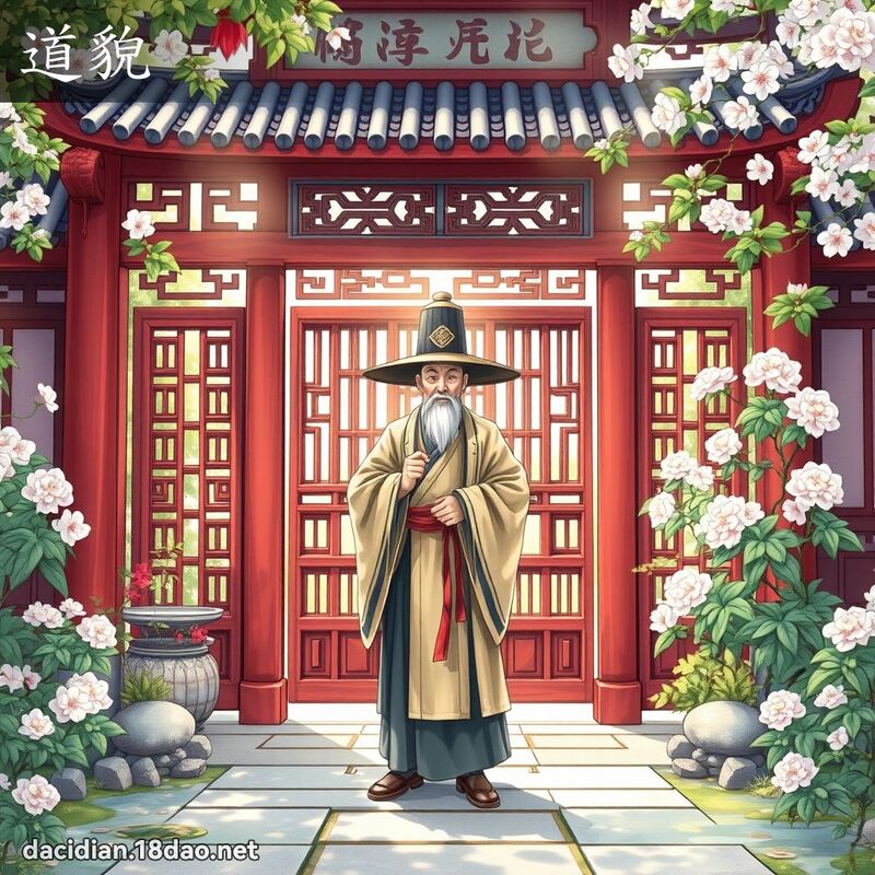 道貌 - 国语大辞典配图