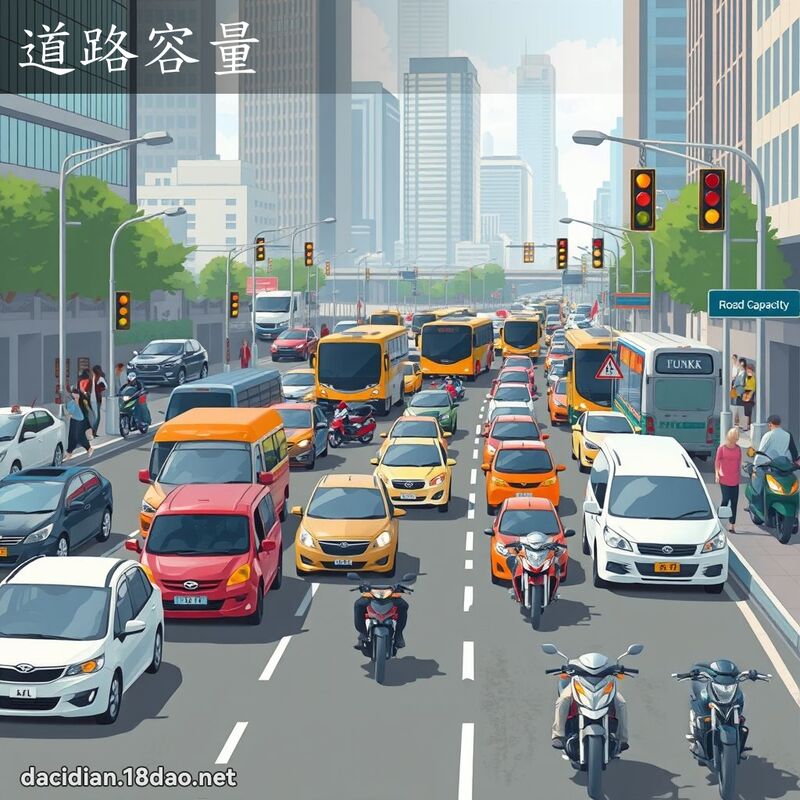 道路容量 - 國語大辭典配圖