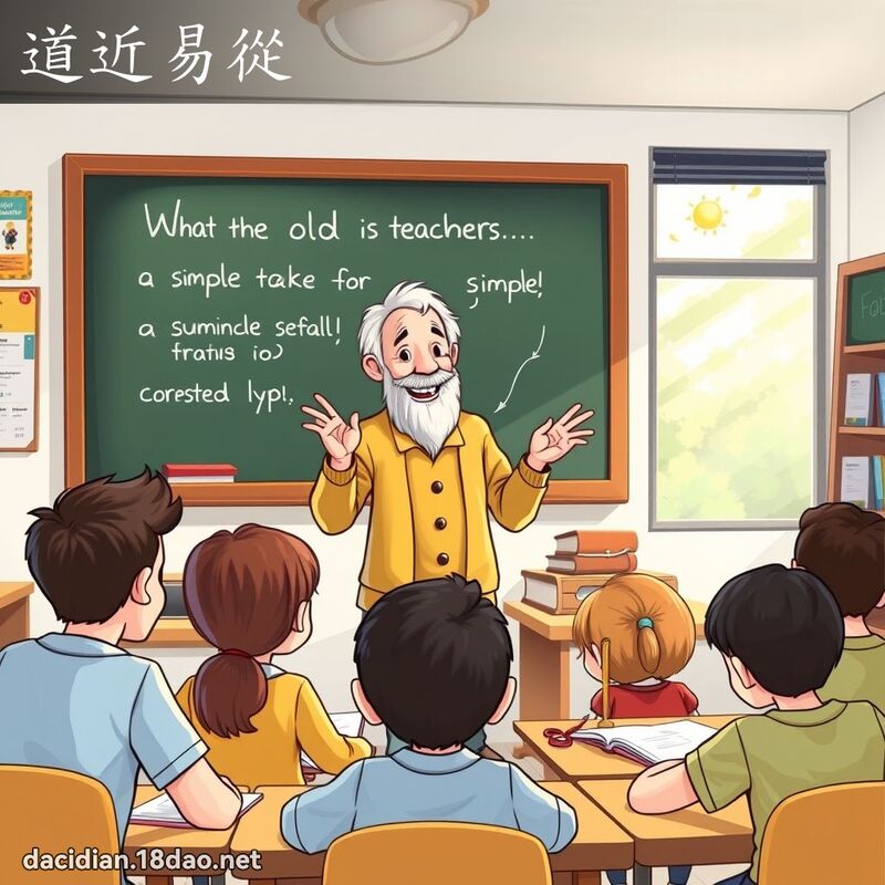 道近易从 - 国语大辞典配图