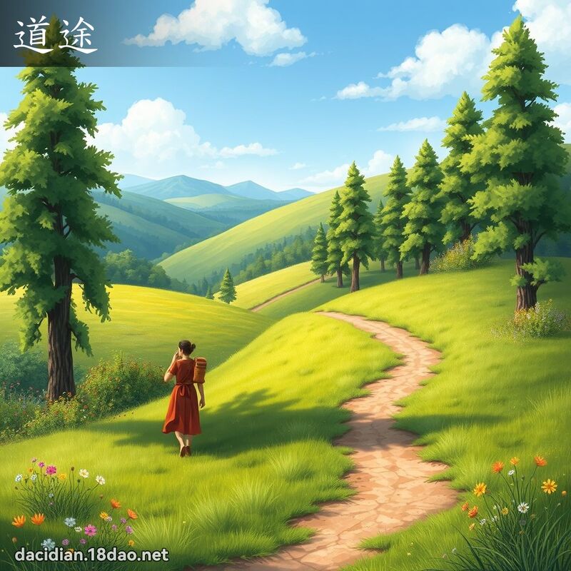 道途 - 國語大辭典配圖