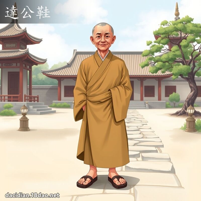 达公鞋 - 国语大辞典配图