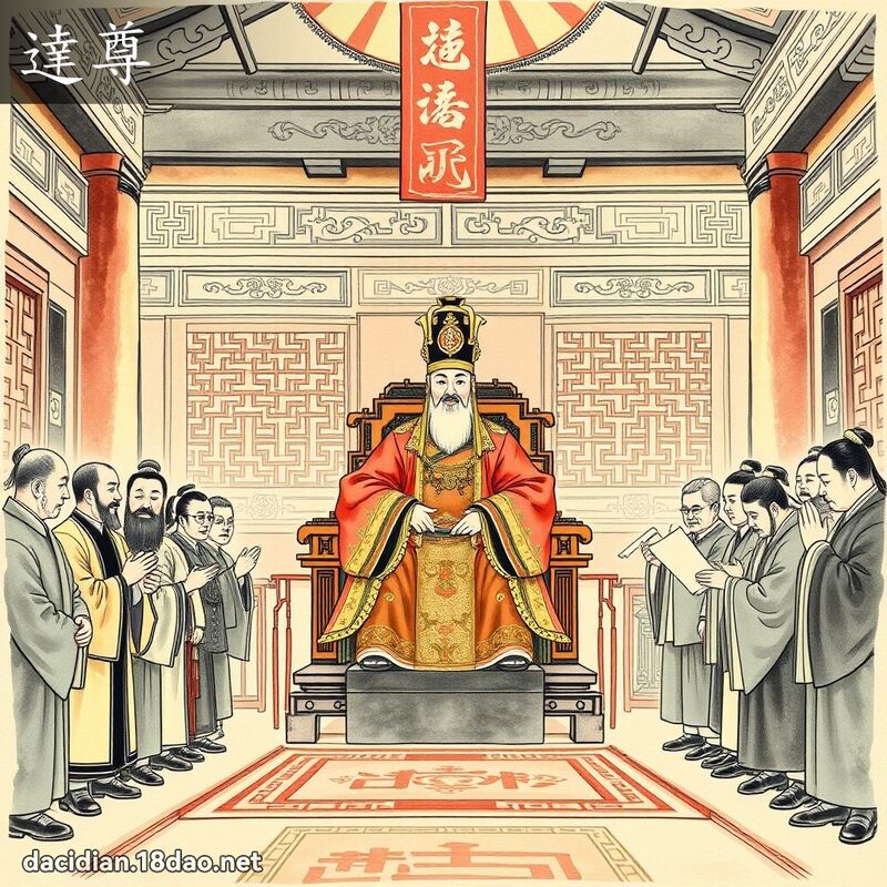 达尊 - 国语大辞典配图