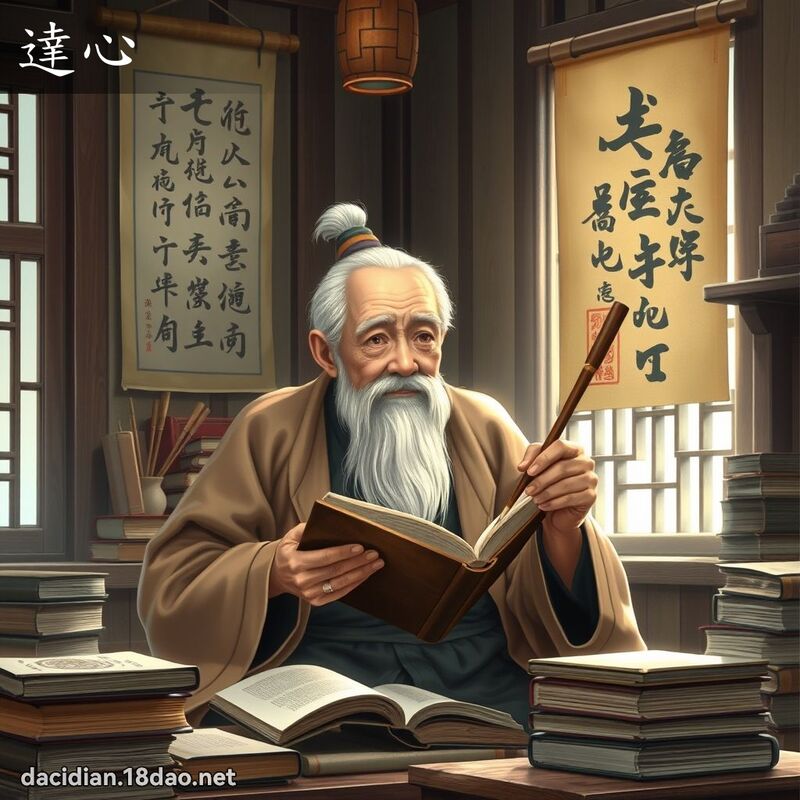 达心 - 国语大辞典配图