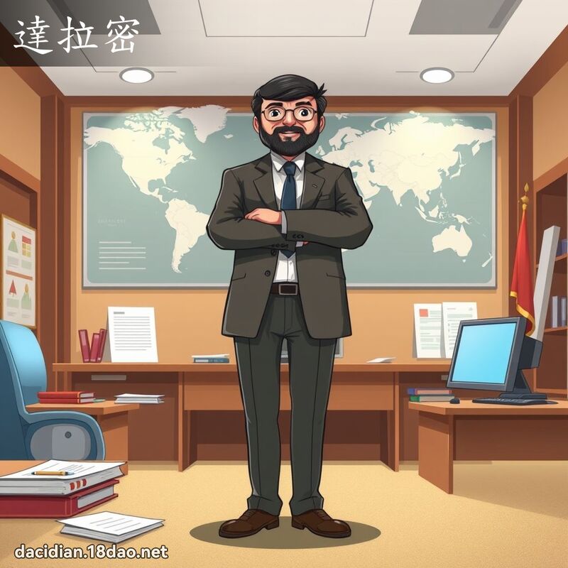 达拉密 - 国语大辞典配图
