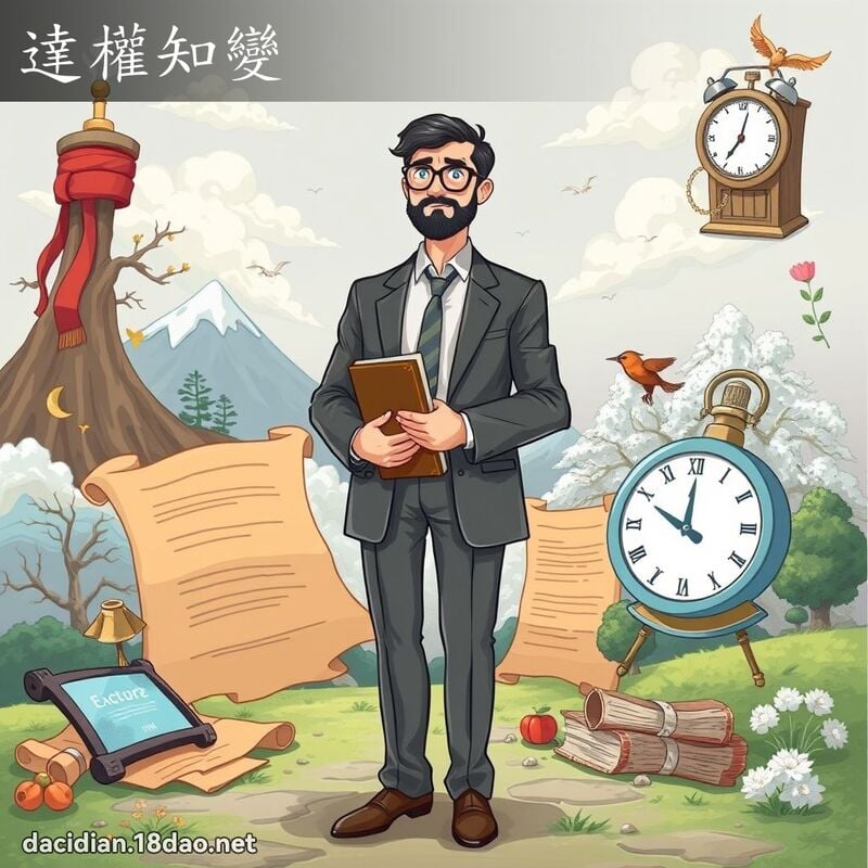 达权知变 - 国语大辞典配图
