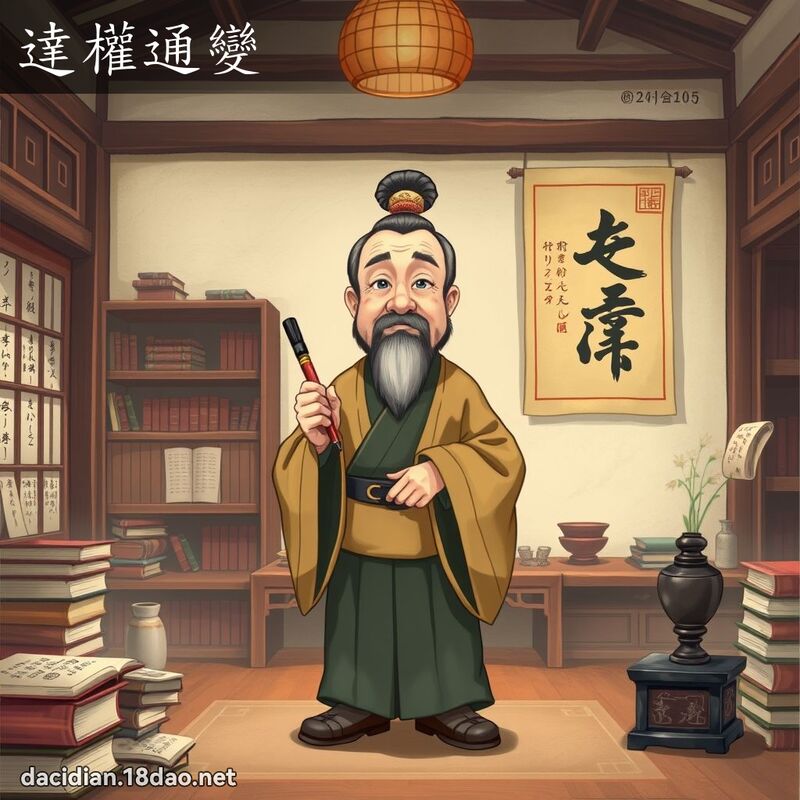 达权通变 - 国语大辞典配图
