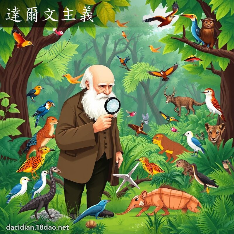 达尔文主义 - 国语大辞典配图