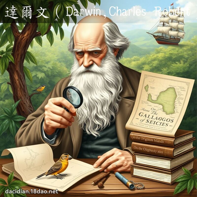 达尔文（Darwin,Charles Robert） - 国语大辞典配图