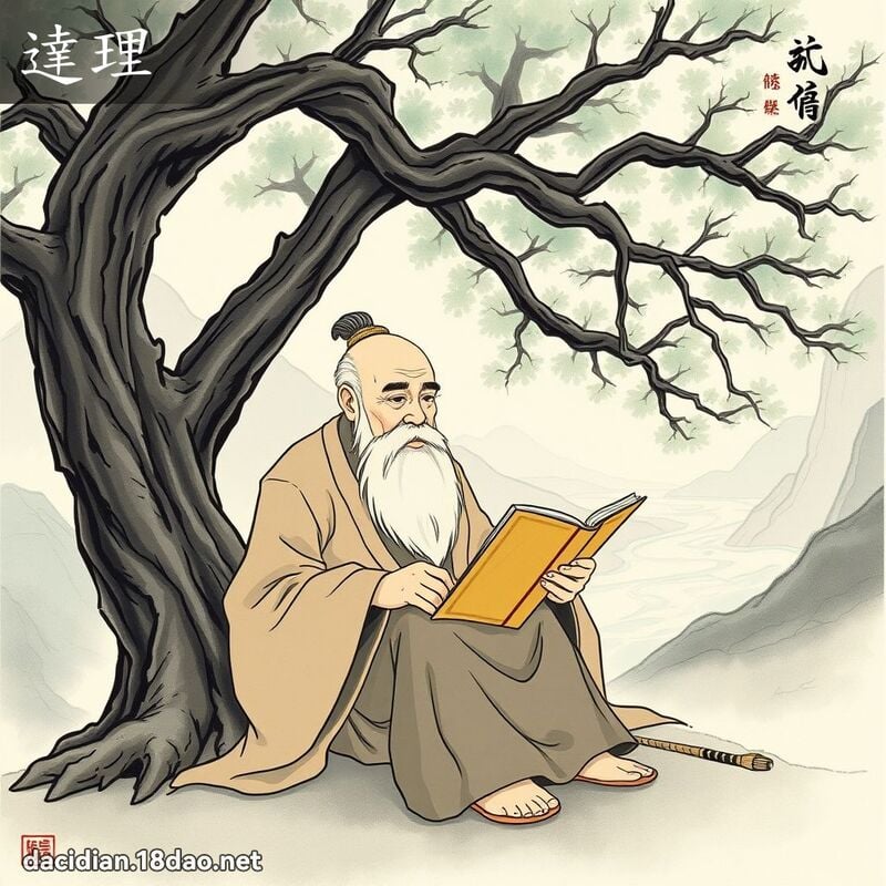 达理 - 国语大辞典配图