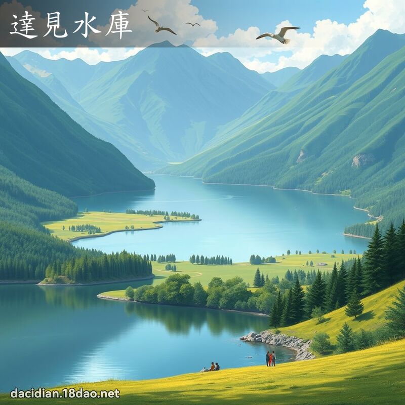 达见水库 - 国语大辞典配图