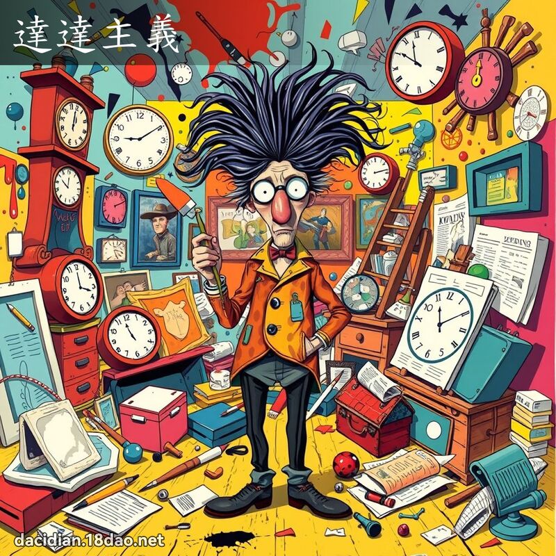 达达主义 - 国语大辞典配图
