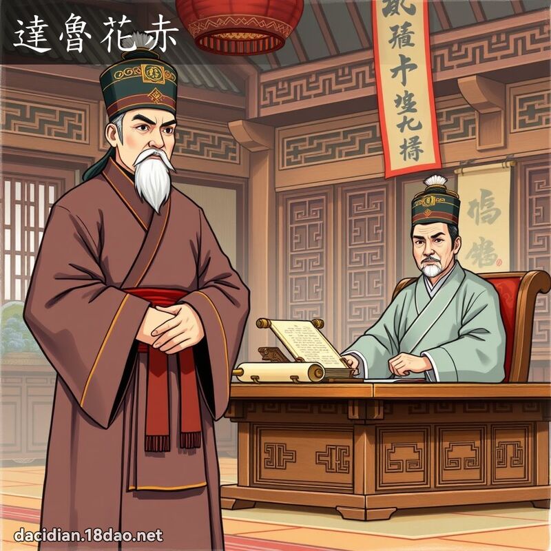 達魯花赤 - 國語大辭典配圖