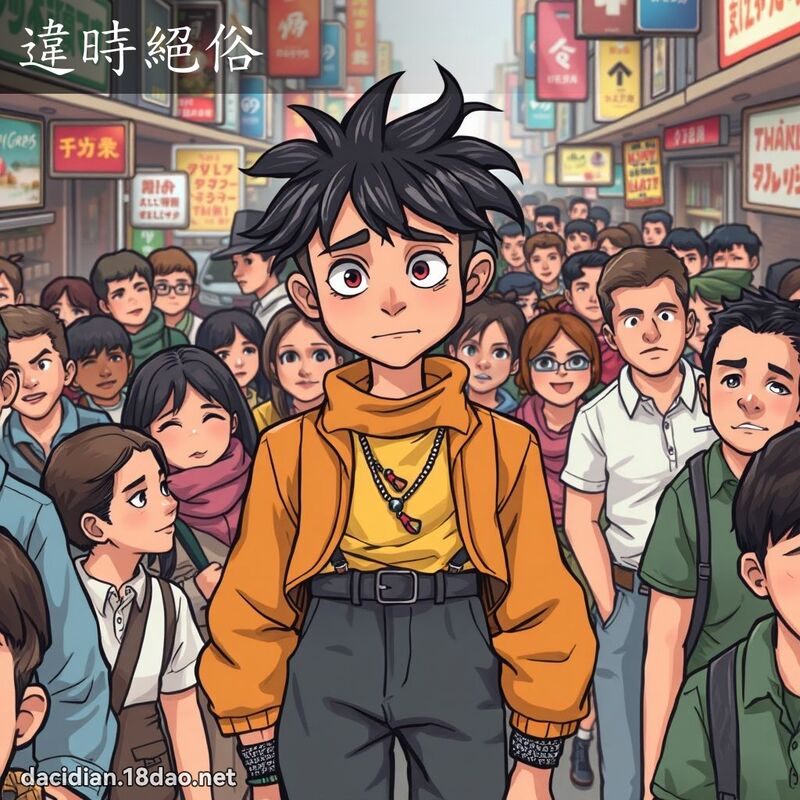 違時絕俗 - 國語大辭典配圖