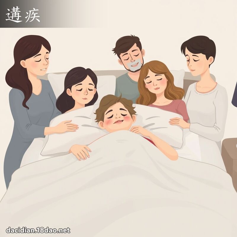 遘疾 - 国语大辞典配图