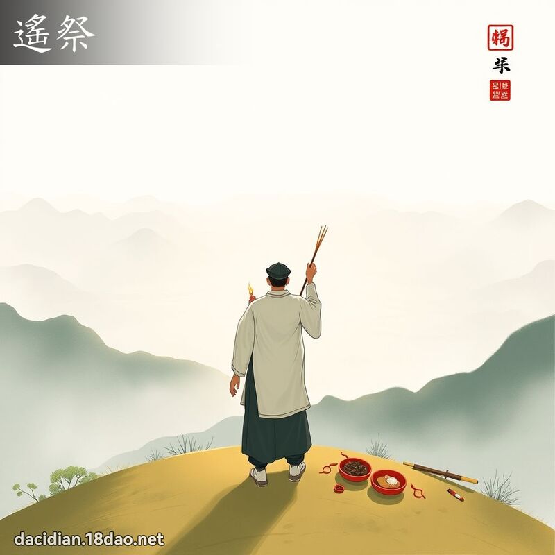 遥祭 - 国语大辞典配图