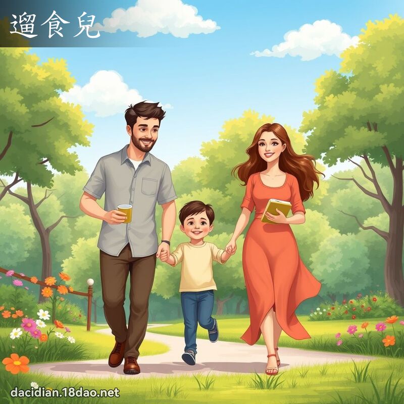 遛食兒 - 國語大辭典配圖