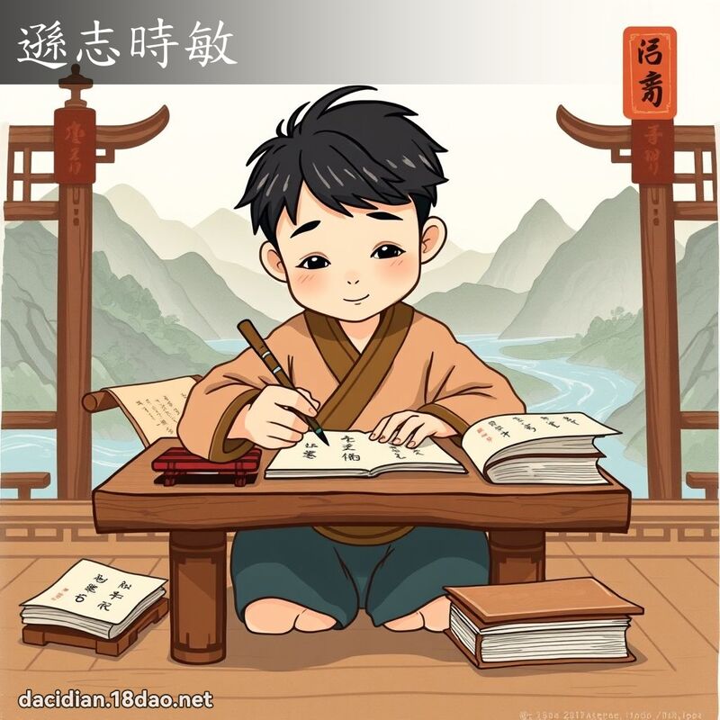 遜志時敏 - 國語大辭典配圖