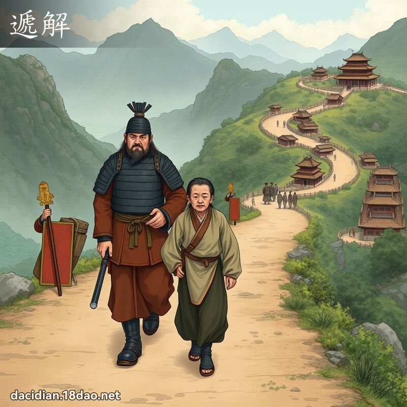 递解 - 国语大辞典配图