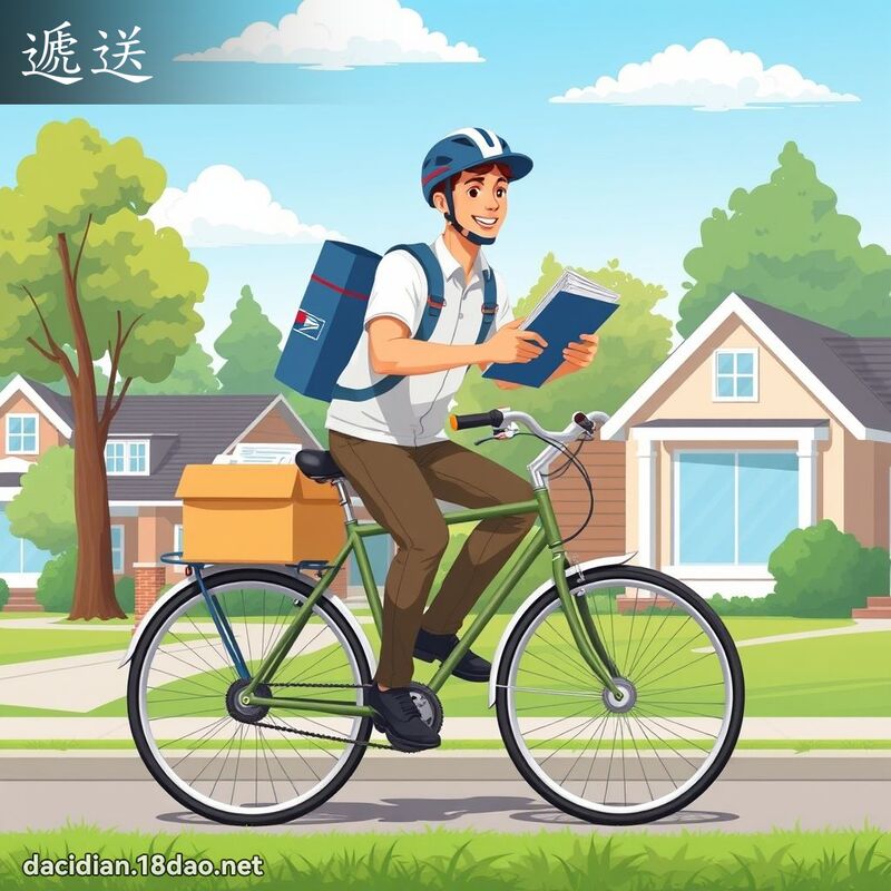 递送 - 国语大辞典配图