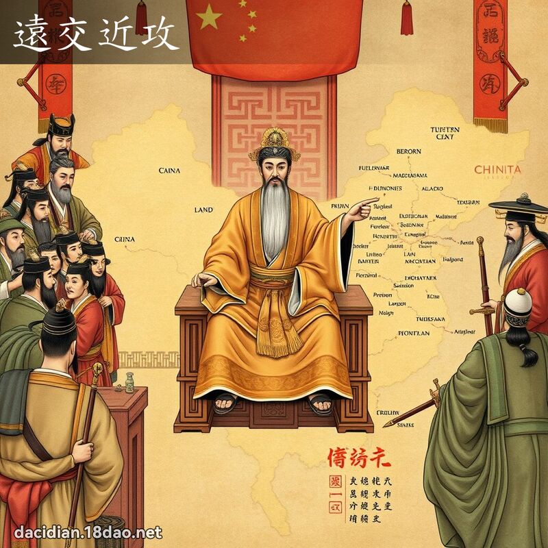 遠交近攻 - 國語大辭典配圖