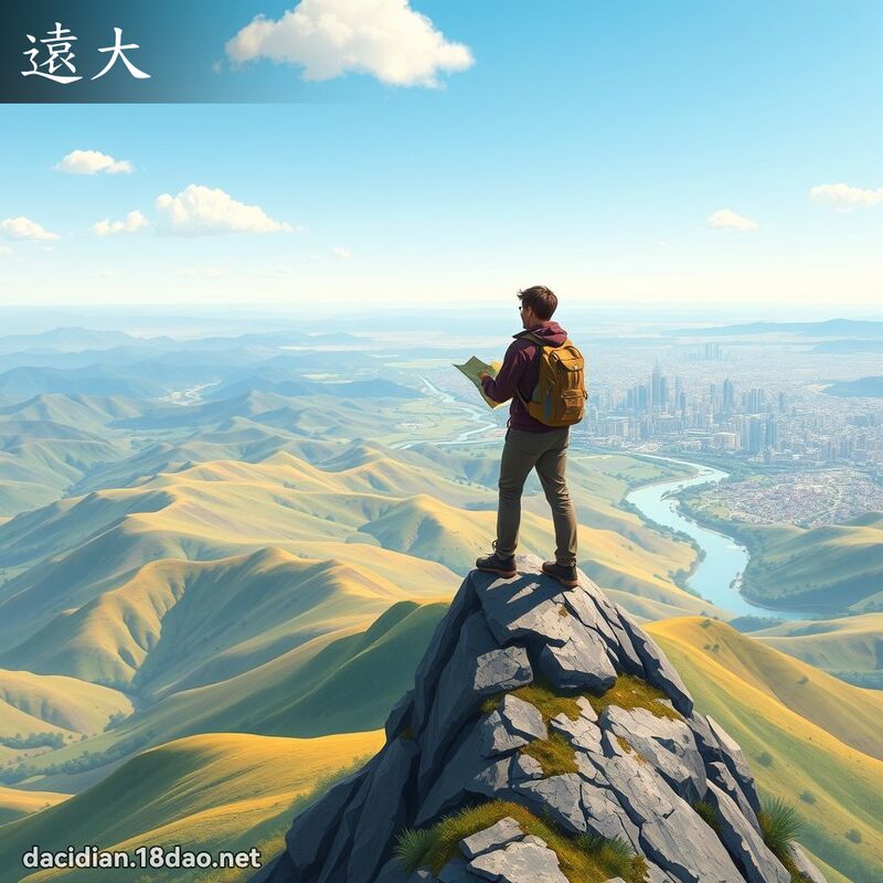 遠大 - 國語大辭典配圖