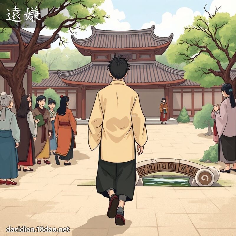 远嫌 - 国语大辞典配图