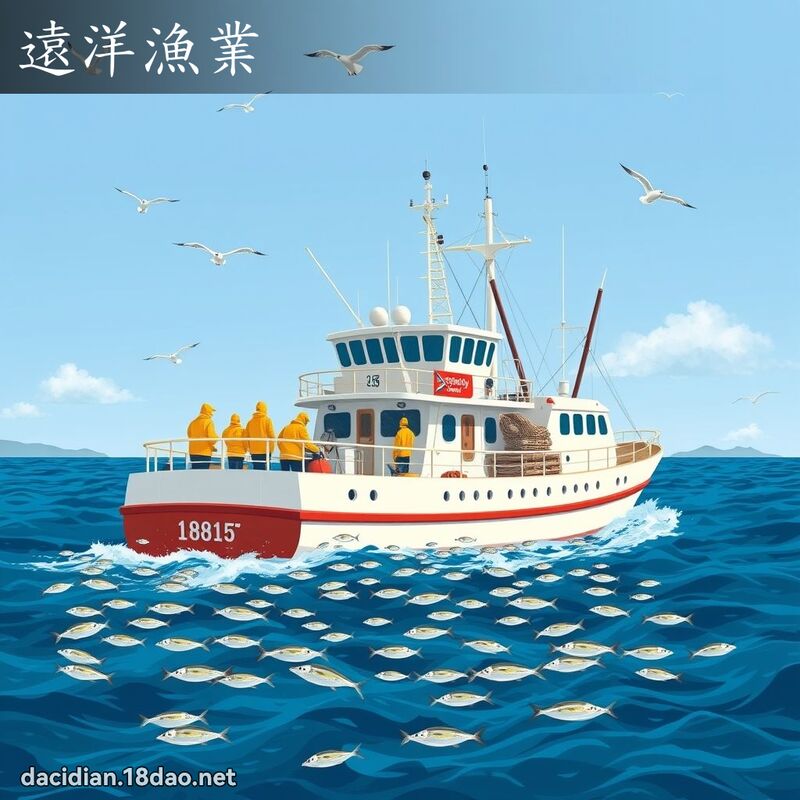 遠洋漁業 - 國語大辭典配圖