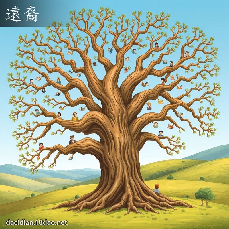 远裔 - 国语大辞典配图