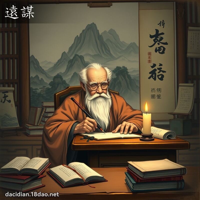 远谋 - 国语大辞典配图