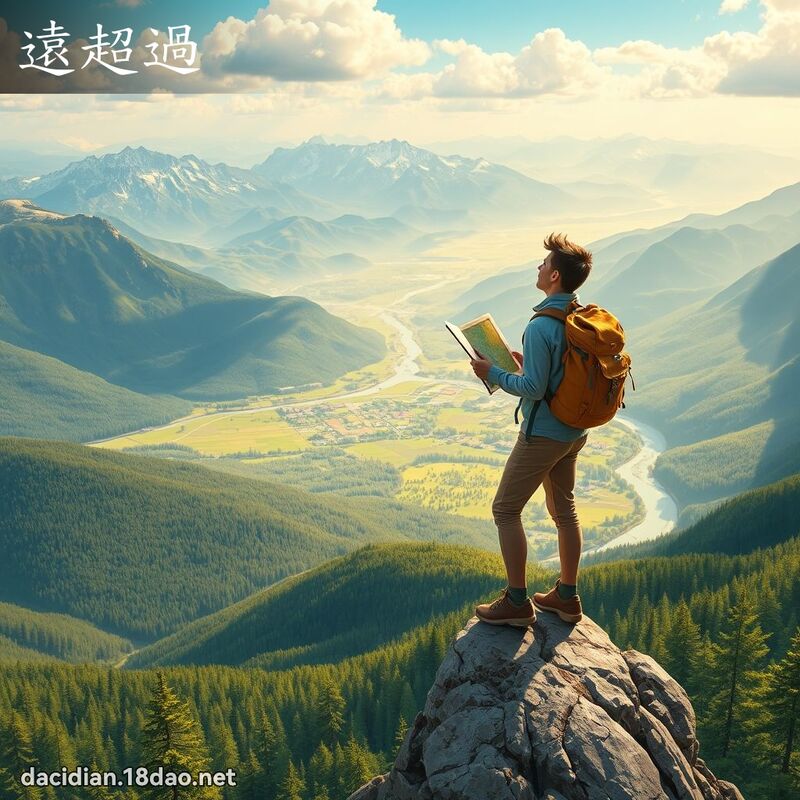 远超过 - 国语大辞典配图