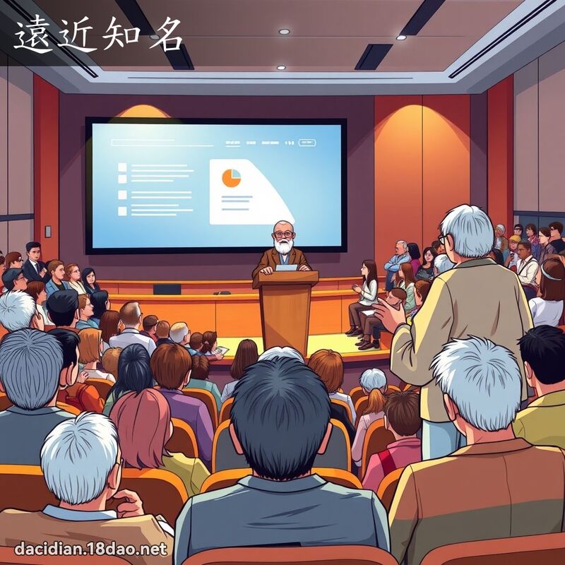 远近知名 - 国语大辞典配图