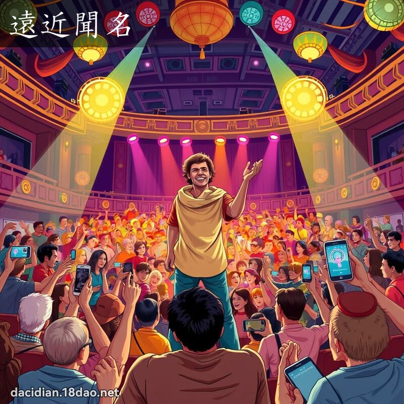遠近聞名 - 國語大辭典配圖