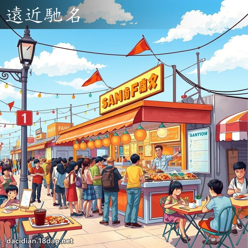 远近驰名 - 国语大辞典配图