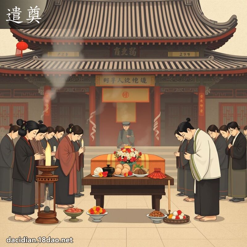 遣奠 - 国语大辞典配图