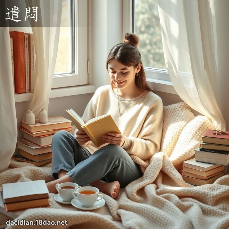 遣闷 - 国语大辞典配图