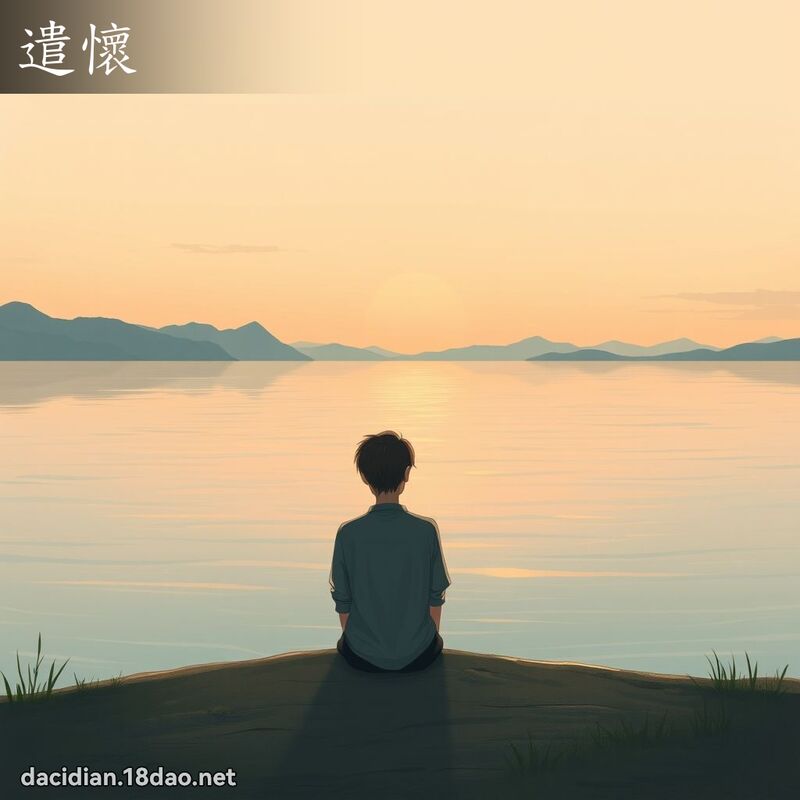 遣怀 - 国语大辞典配图