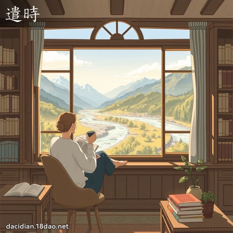 遣時 - 國語大辭典配圖