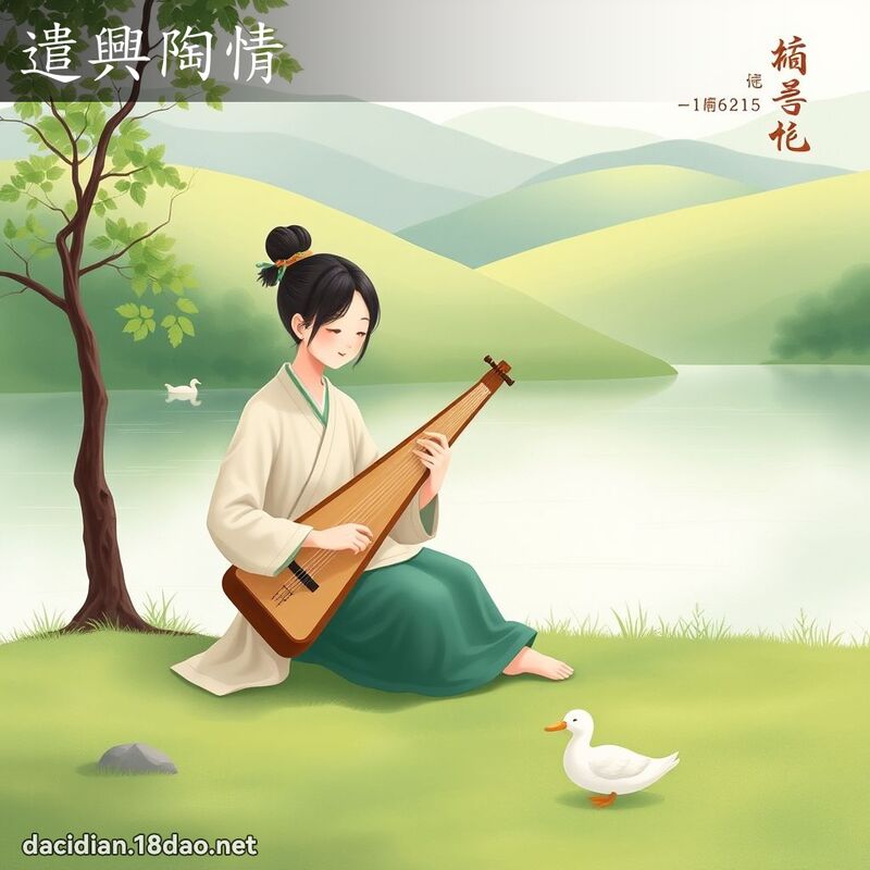 遣興陶情 - 國語大辭典配圖
