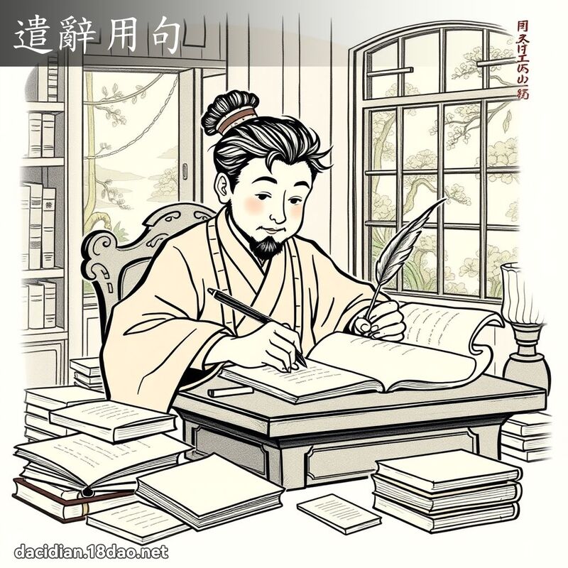 遣辭用句 - 國語大辭典配圖