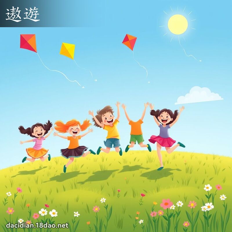 遨游 - 国语大辞典配图