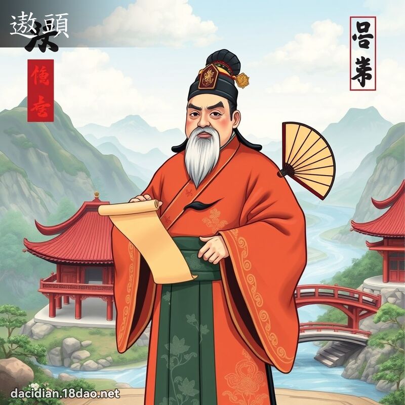 遨头 - 国语大辞典配图