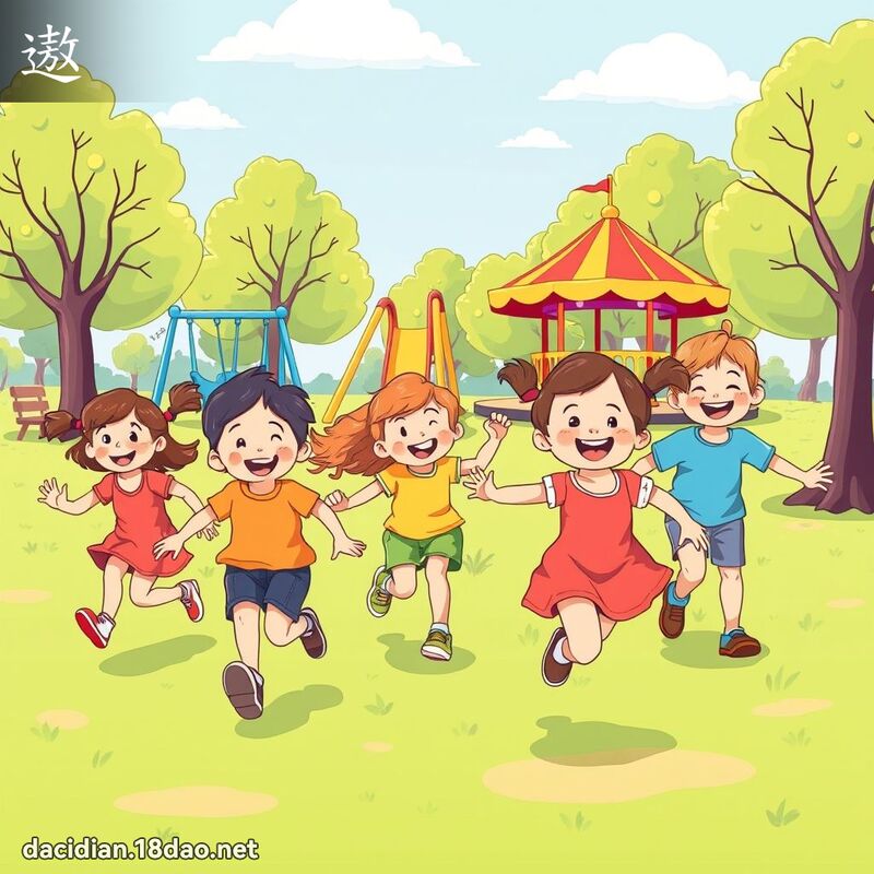 遨 - 国语大辞典配图
