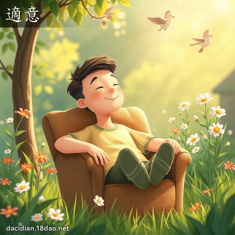 適意 - 國語大辭典配圖