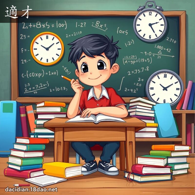 適才 - 國語大辭典配圖