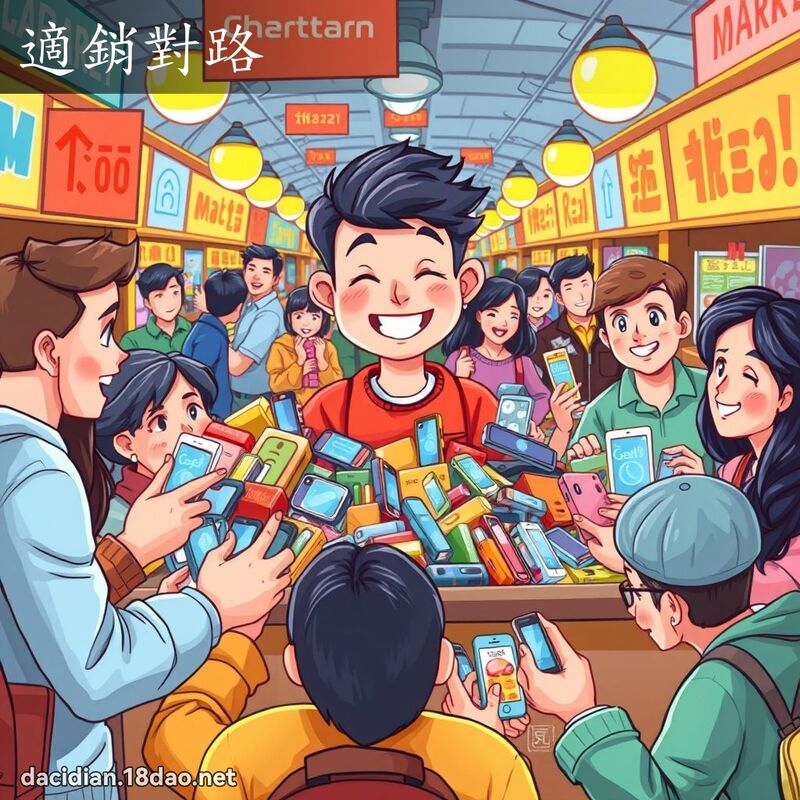 適銷對路 - 國語大辭典配圖