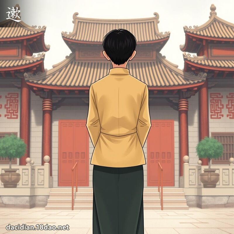 遬 - 國語大辭典配圖