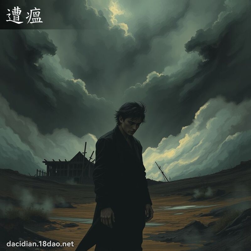 遭瘟 - 國語大辭典配圖