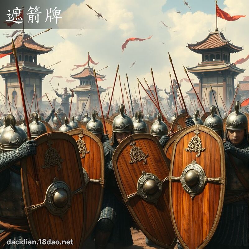 遮箭牌 - 国语大辞典配图