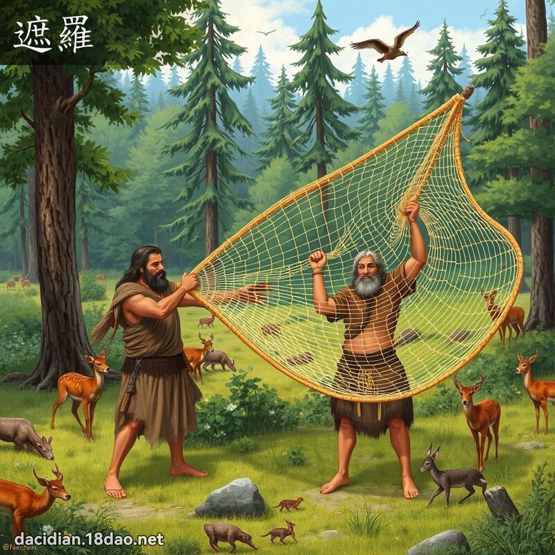 遮羅 - 國語大辭典配圖